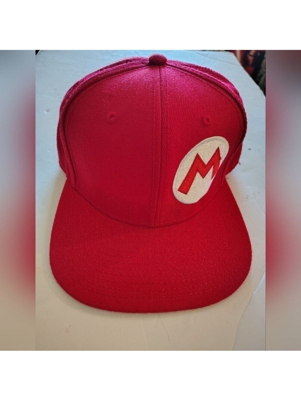 Super Mario Official Nintendo Red Snapback Hat 2018